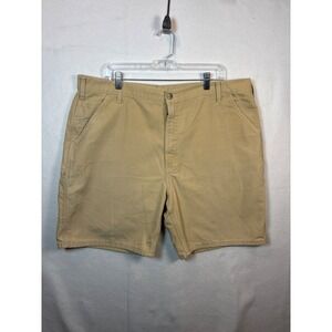 Carhartt Mens Tan Cargo Shorts Size 40 Waist Flat Front Classic Fit